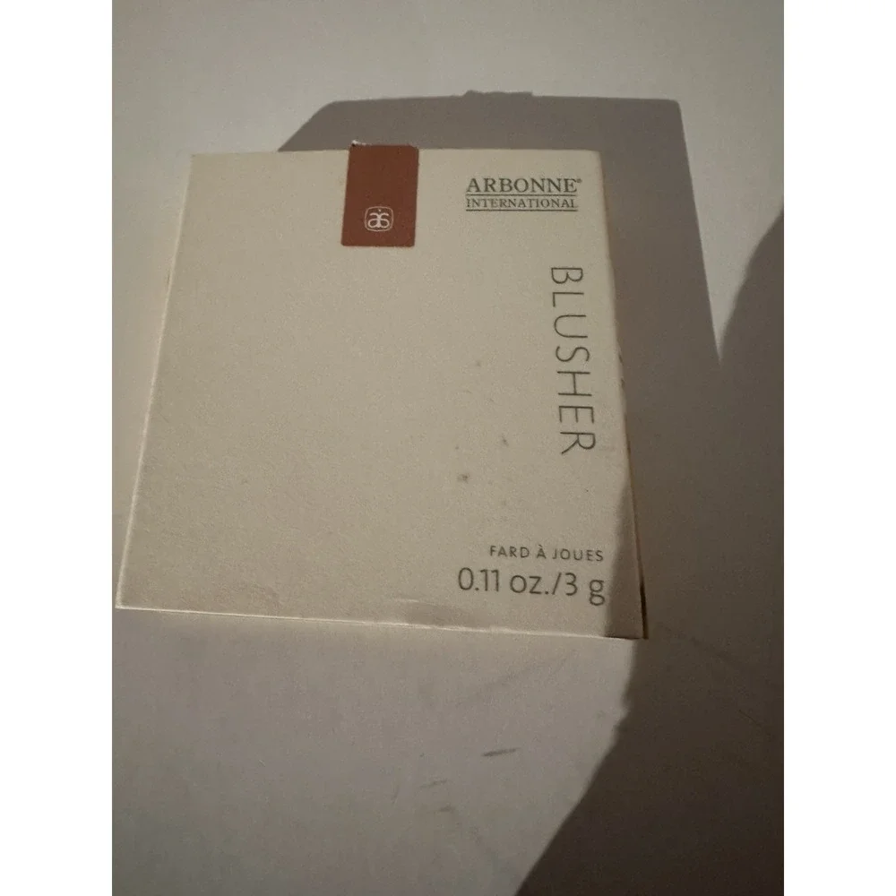 Arbonne About Face Blusher Smitten  Vegan Full Size New In Box 0.11oz/3g HTF
